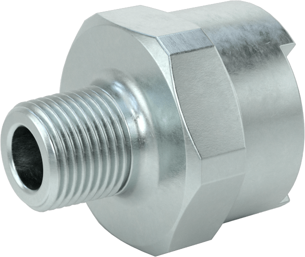 Hava için Çinko Kaplı Çelik Grip-Lock Hortum Bağlantıları, Soket, 3/8 NPTF Erkek