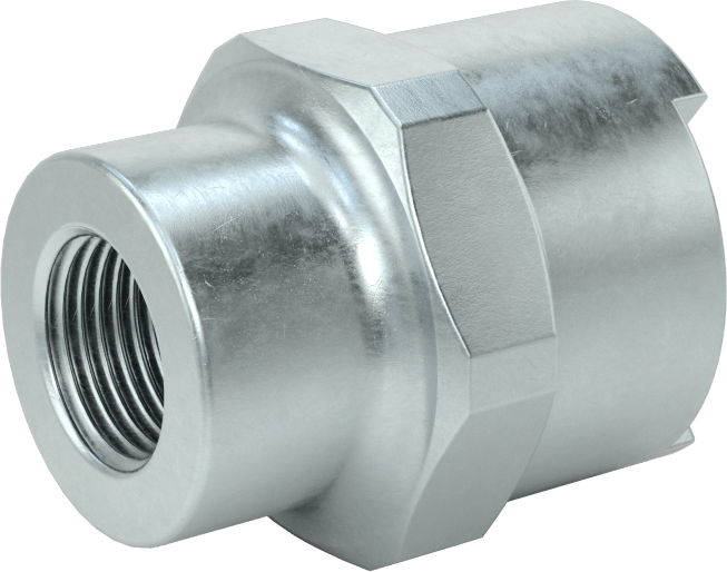 Hava için Çinko Kaplı Çelik Grip-Lock Hortum Bağlantıları, Soket, 3/8 NPTF Dişi