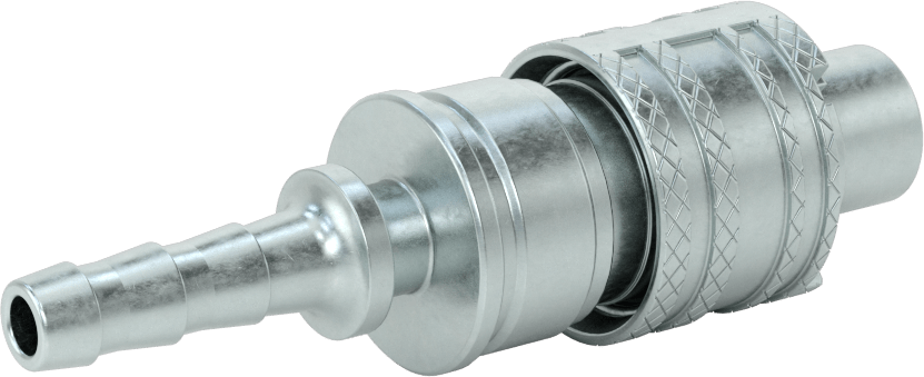 Hava için Çinko Kaplı Çelik Grip-Lock Hortum Bağlantıları, Plug, 3/8" Hortum İç Çapı için