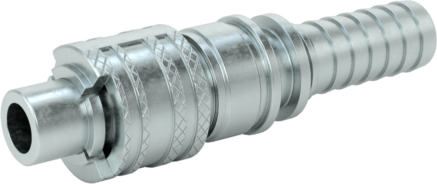 Hava için Çinko Kaplı Çelik Grip-Lock Hortum Bağlantıları, Plug, 3/4" Hortum İç Çapı için
