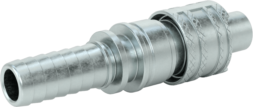 Hava için Çinko Kaplı Çelik Grip-Lock Hortum Bağlantıları, Plug, 3/4" Hortum İç Çapı için