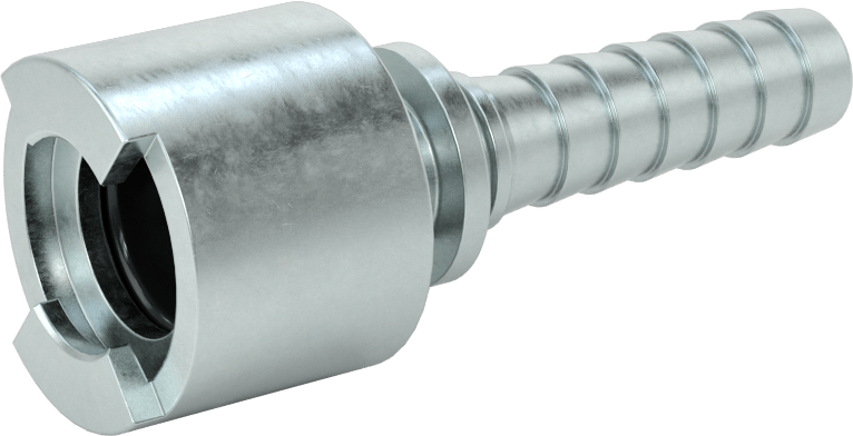 Hava için Çinko Kaplı Çelik Grip-Lock Hortum Bağlantıları, Soket, 1/2" Hortum İç Çapı için