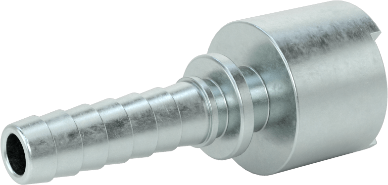 Hava için Çinko Kaplı Çelik Grip-Lock Hortum Bağlantıları, Soket, 1/2" Hortum İç Çapı için