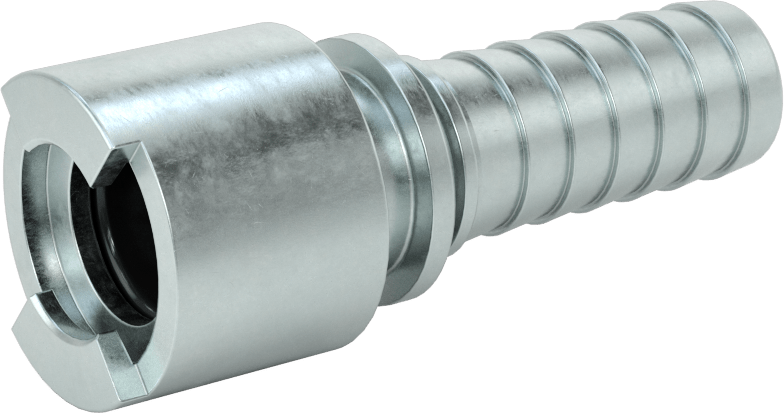 Hava için Çinko Kaplı Çelik Grip-Lock Hortum Bağlantıları, Soket, 3/4" Hortum İç Çapı için