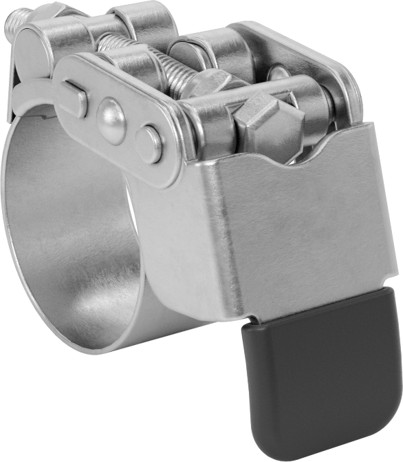 Sert Hortum ve Tüp için Hızlı Açma Cıvata Kelepçesi, 1-1/8“ ila 1-1/4” ve 29 mm ila 31 mm Kelepçe İç Çap Aralığı