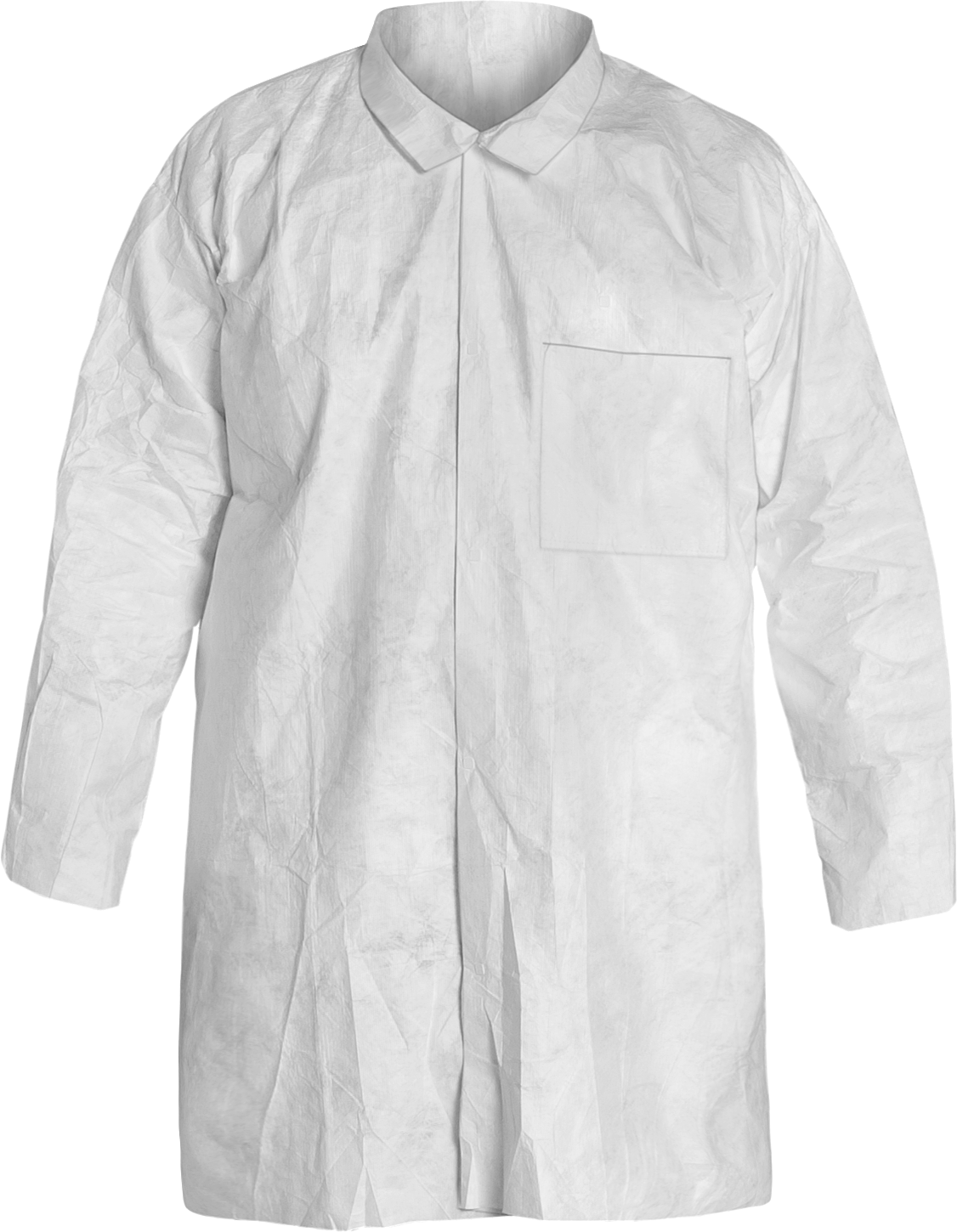 Coat with One Chest Pocket