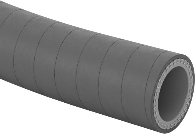 Yüksek Sıcaklık Soğutma Suyu Hortumu, Çelik Tel Takviye ile, 7/8" ID, 1-1/4" OD