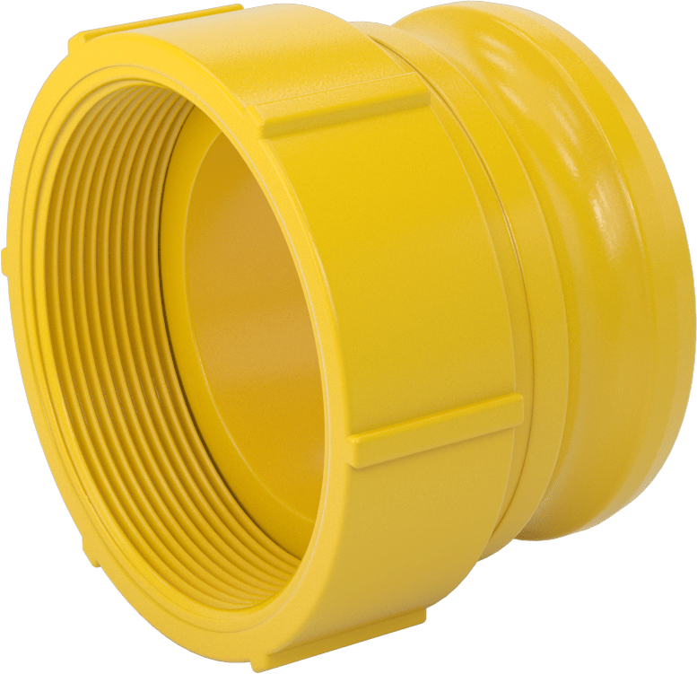 Naylon Kam ve Yivli Hortum Bağlantısı, 4 Boyut, Plug, 4 NPT Dişi Uç