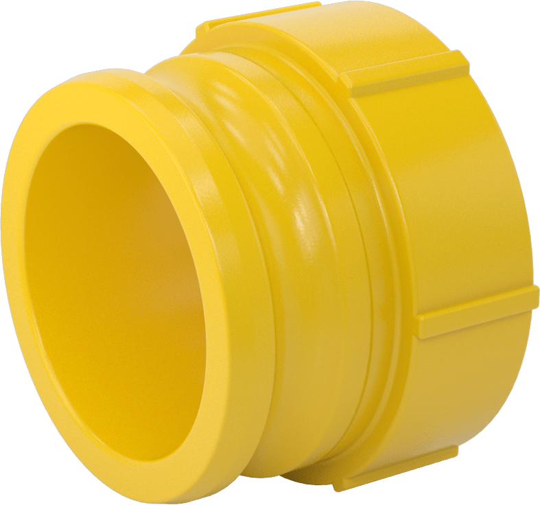 Naylon Kam ve Yivli Hortum Bağlantısı, 4 Boyut, Plug, 4 NPT Dişi Uç