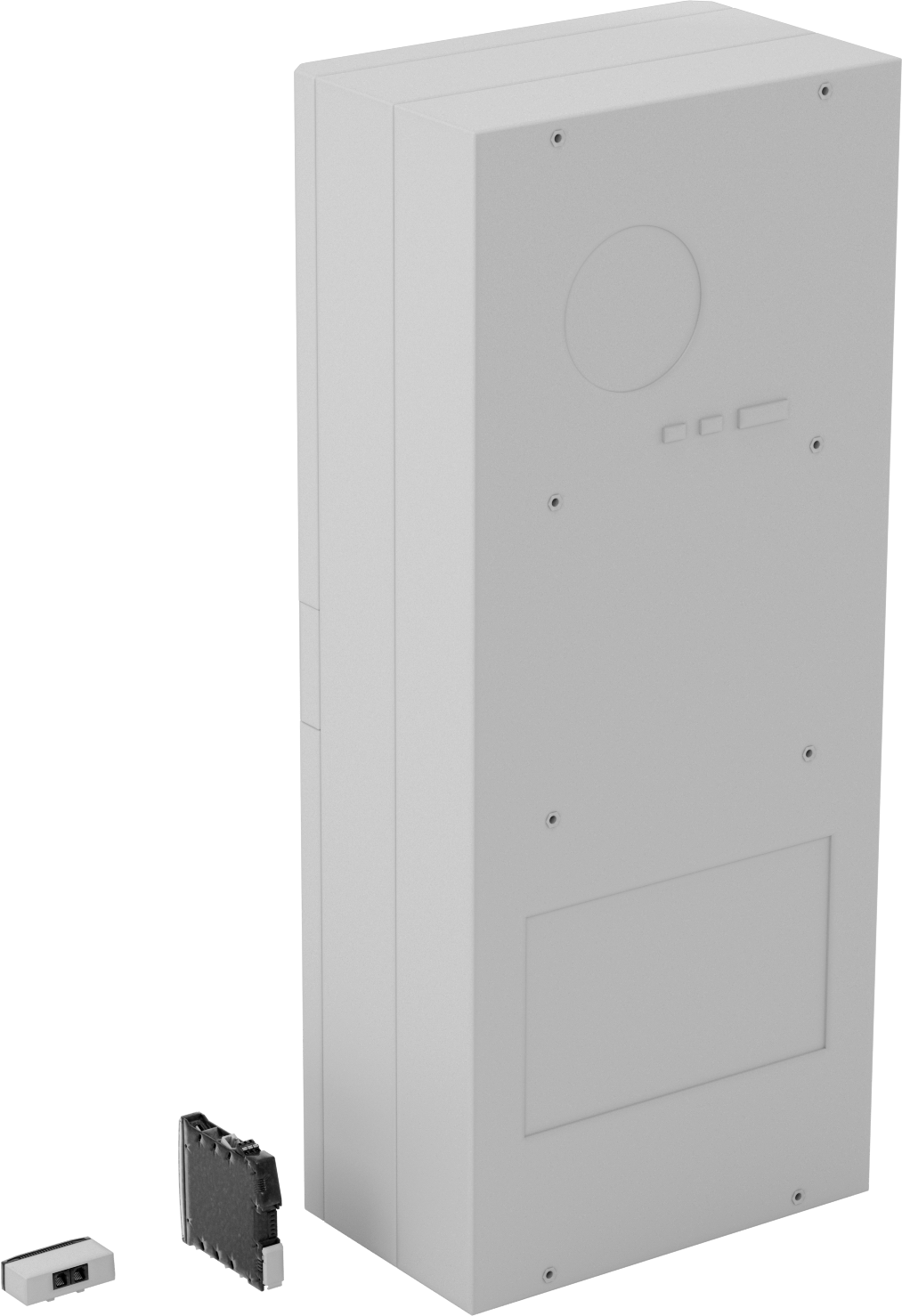 Uzaktan Kumandalı Muhafaza Soğutma Kliması, Duvar Montajı, 120V AC, 3600 Btu/saat Soğutma Kapasitesi