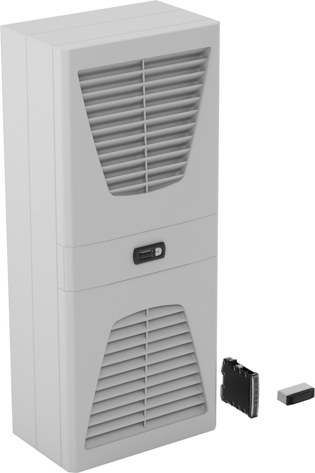 Uzaktan Kumandalı Muhafaza Soğutma Kliması, Duvar Montajı, 120V AC, 5100 Btu/saat Soğutma Kapasitesi