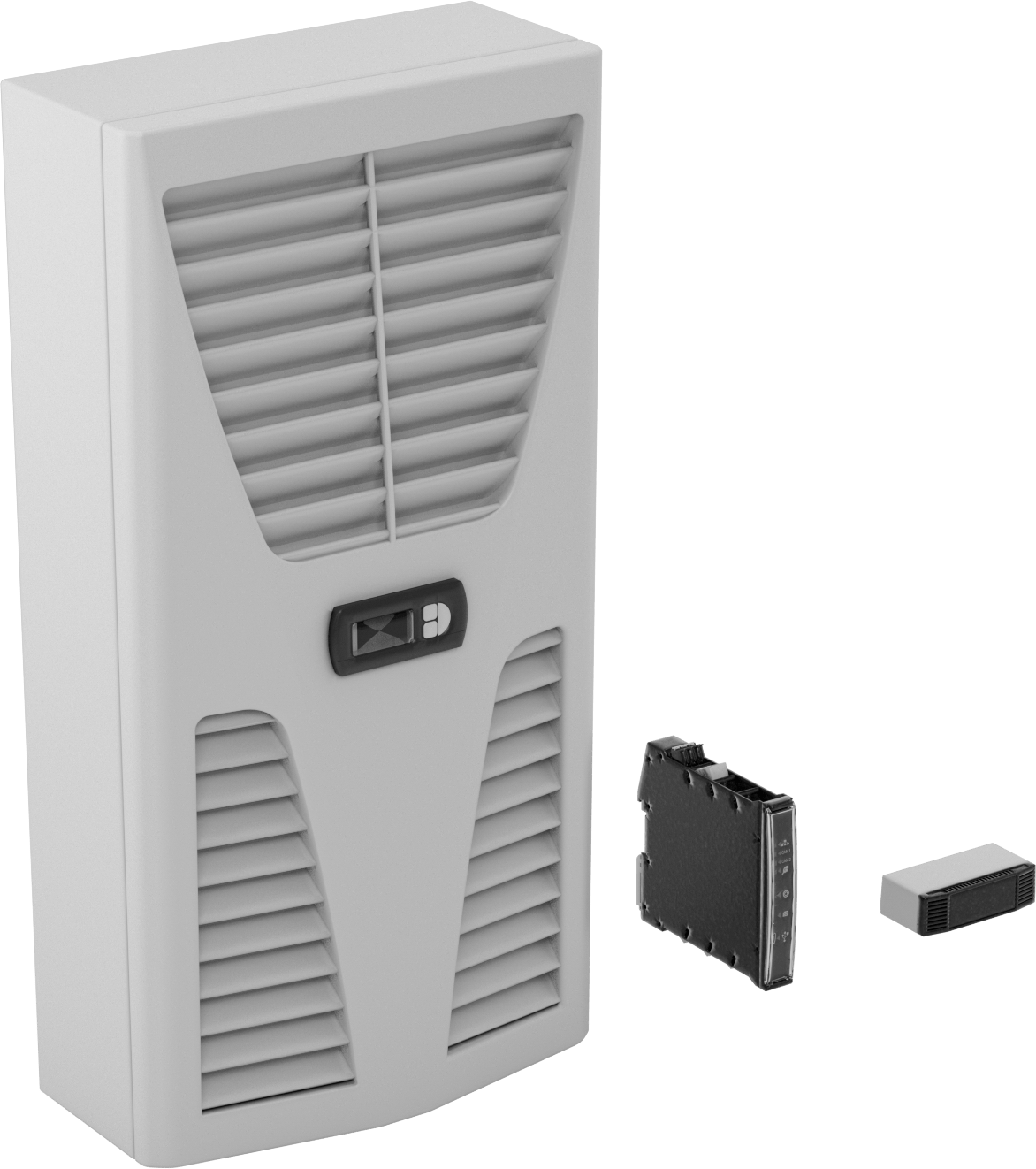 Uzaktan Kumandalı Muhafaza Soğutma Kliması, Duvar Montajı, 460V AC, 8000 Btu/saat Soğutma Kapasitesi