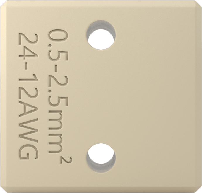Yüksek Sıcaklık Terminal Bloğu, 300V AC/300V DC, İki adet 20 A devre, 15/16" Uzunluk