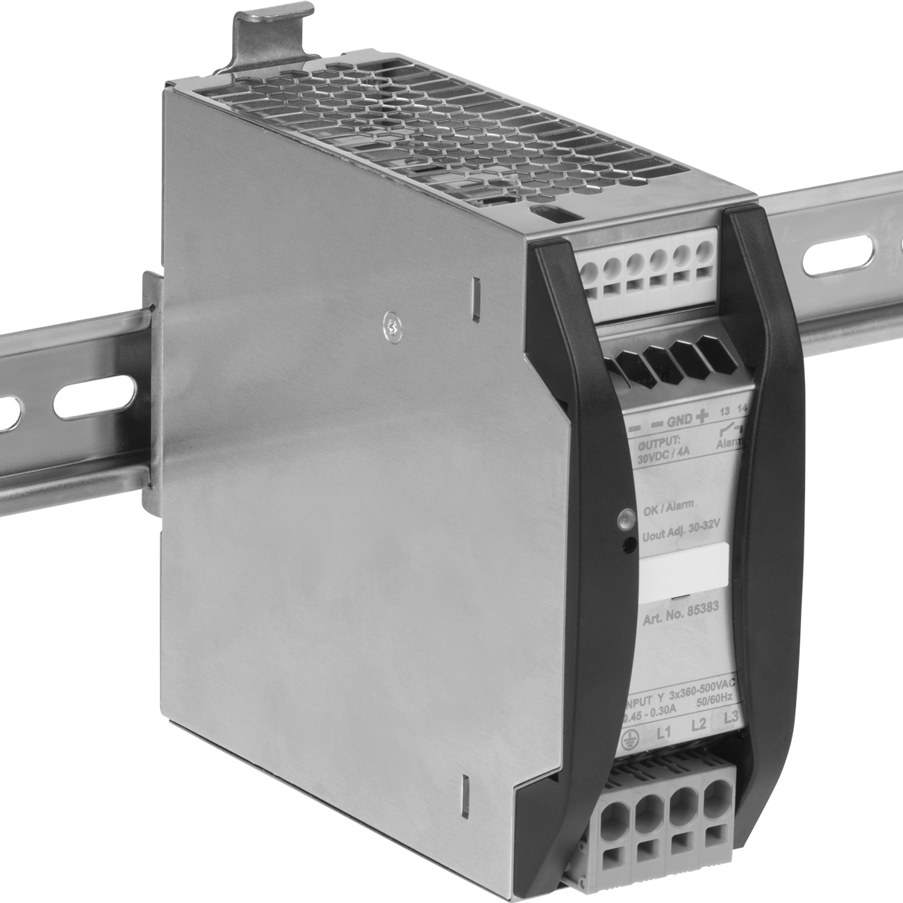 AS-Interface DIN Rayına Monte Güç Kaynağı, Üç fazlı 360-500 V AC giriş voltajı