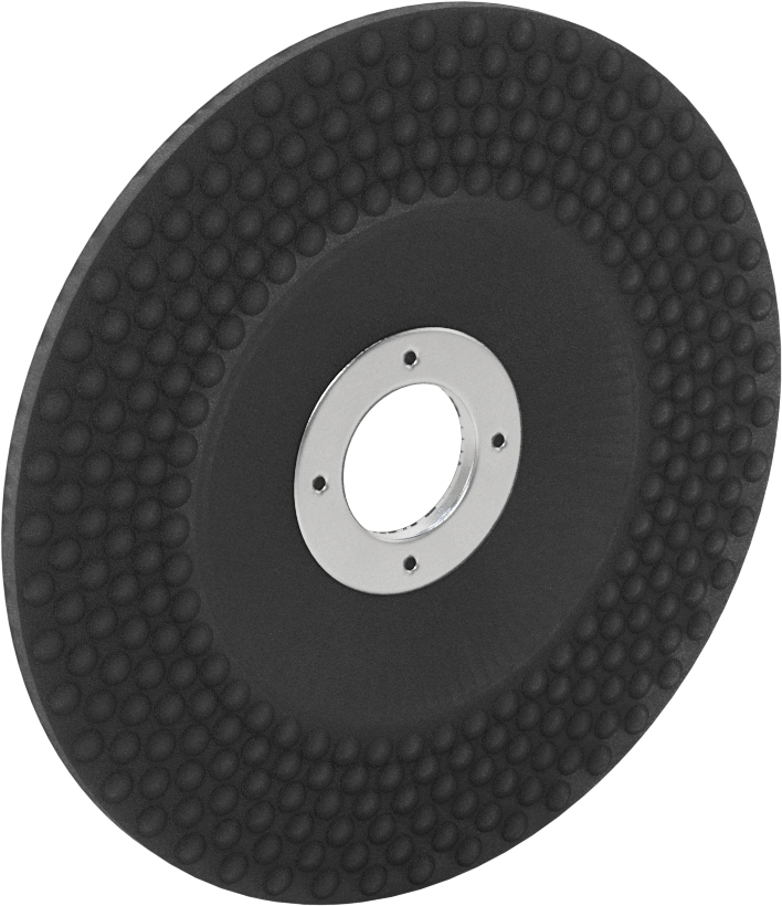 Açı Taşlama Makinesi Tekerleği - Metaller Üzerinde Kullanım, Kavisli Yüzey, Esnek, 5" Çap, 36 Kum