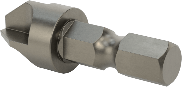 Torq-Set® Ucu, Elektrikli Aletler için 1/4" Altıgen Şaft, 5/16" Vida Boyutu için