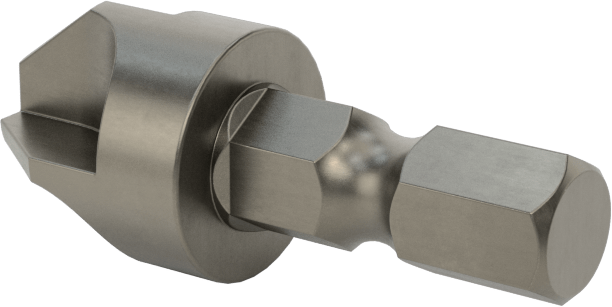 Torq-Set® Ucu, Elektrikli Aletler için 1/4" Altıgen Şaft, 3/8" Vida Boyutu için