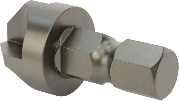 Torq-Set® Ucu, Elektrikli Aletler için 5/16" Altıgen Şaft, 1/2" Vida Boyutu için