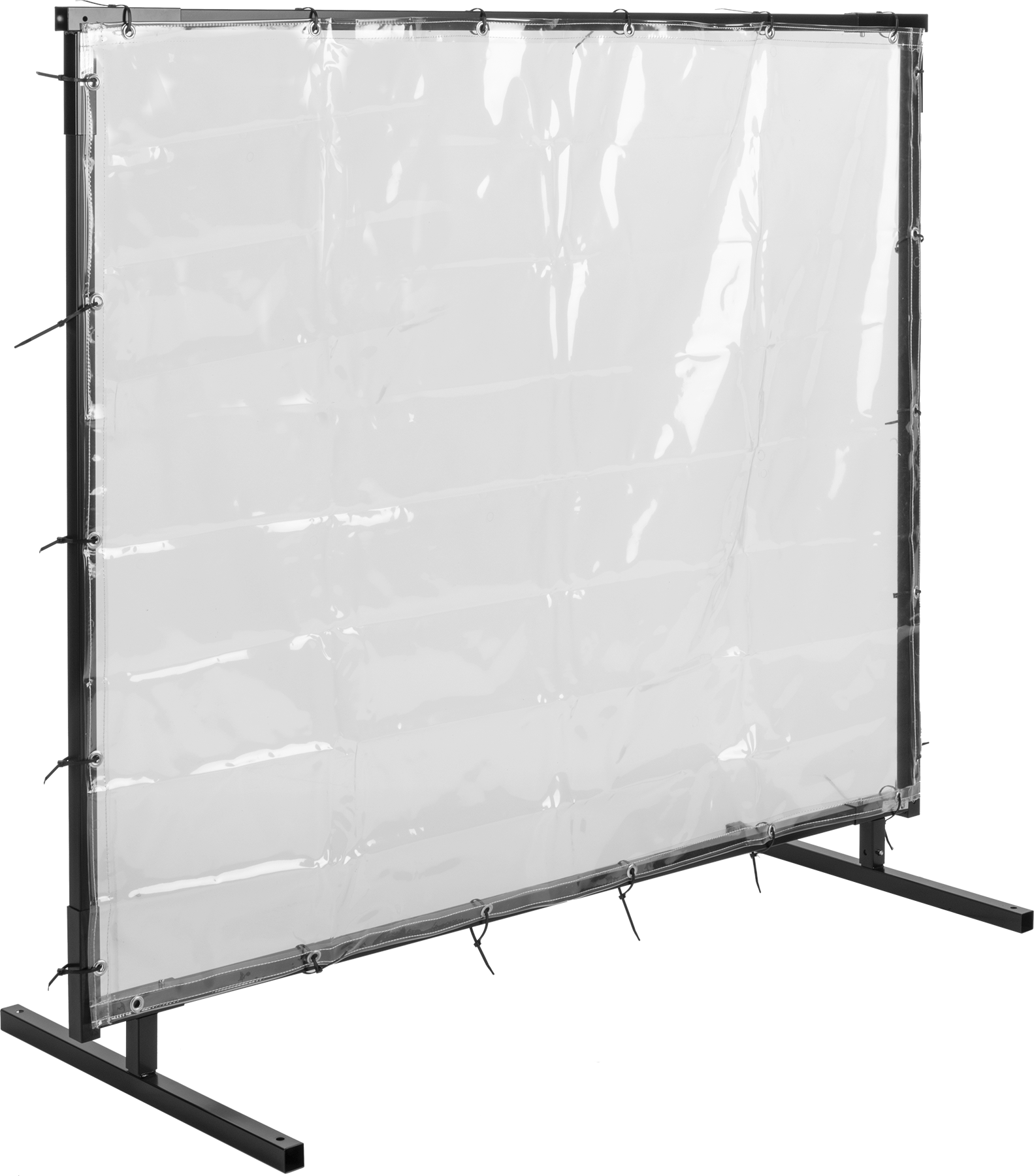 Şeffaf Kaynak Ekranı, Şeffaf Suya Dayanıklı Ekran, 4 ft Yükseklik x 5 ft Genişlik