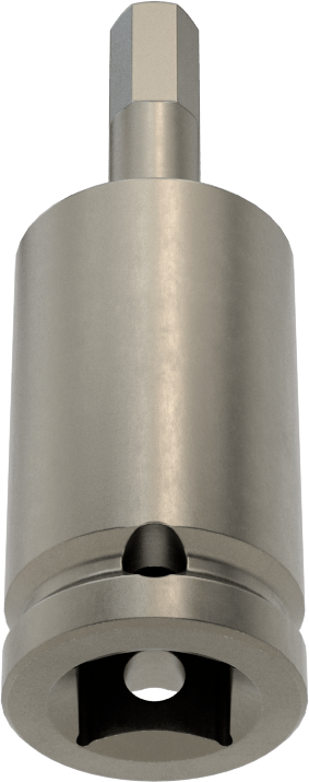 Sürekli Çalışma Altıgen Uçlu Soket, 3/8" Kare Tahrik, 7/32" Boyut