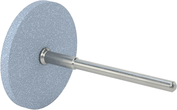 Kauçuk Yastıklı Aşındırıcı Taşlama Ucu, Metaller için, 3/32" Uzun Silindirik Başlık, 320 Kum