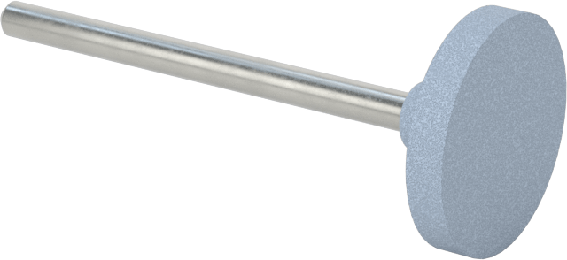 Kauçuk Yastıklı Aşındırıcı Taşlama Ucu, Metaller için, 19/32“ Çap x 1/4” Uzunlukta Silindir Kafası, 320 Kum
