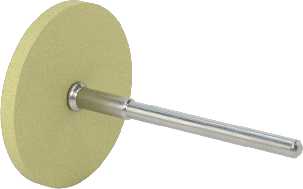 Kauçuk Yastıklı Aşındırıcı Taşlama Ucu, Metaller için, 3/32" Uzun Silindirik Başlık, 1000 Kum