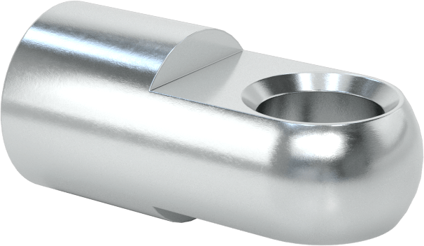 Çubuk Ucu Somunu, Yuvarlak Şaftlı, M5 x 0,8 mm Şaft Dişi