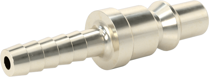 Hava için Nikel Kaplı ARO Hızlı Bağlantı Kesme Hortum Bağlantısı, Plug, 1/4 Kaplin Boyutu, 1/4" Hortum İç Çapı için