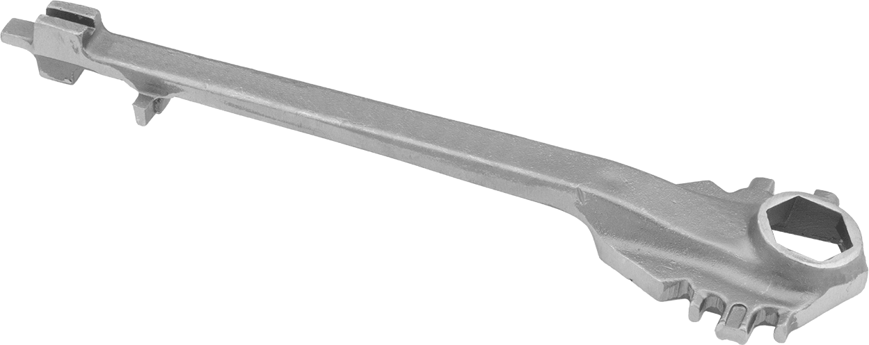 Tambur Tapası Anahtarı, Kıvılcım Çıkarmayan, 18" Toplam Uzunluk, Manganez Bronz