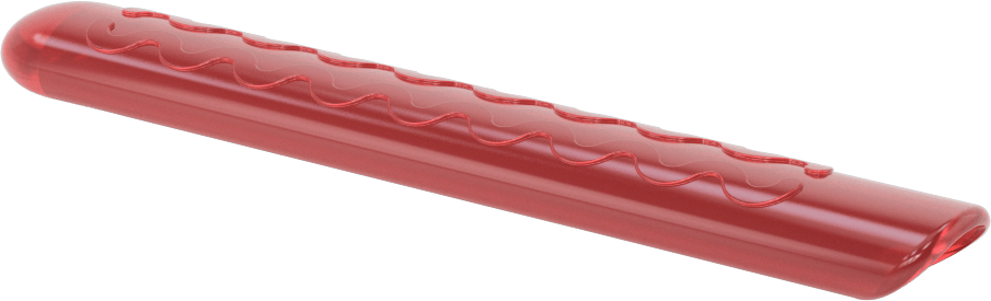 Dalga Desenli Dikdörtgen Tutamaklar, 5/16“ Yükseklik x 1/2” Genişlik Dış Çap için
