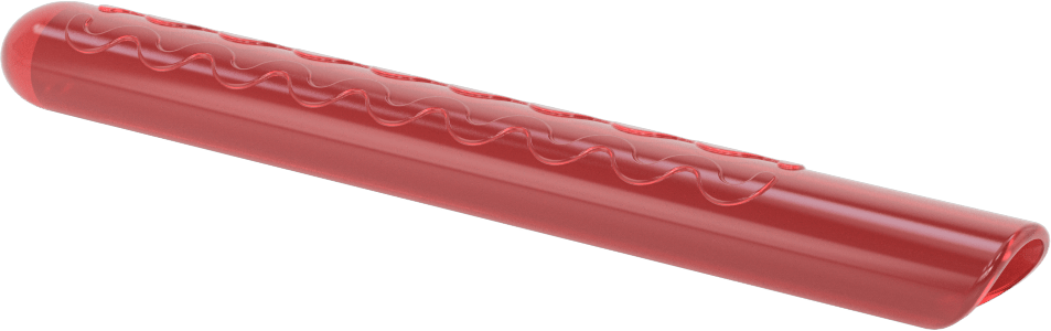 Dalga Desenli Dikdörtgen Tutamaklar, 7/16“ Yükseklik x 1/2” Genişlik Dış Çap için