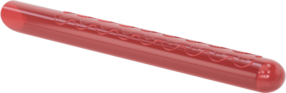 Dalga Desenli Dikdörtgen Tutamaklar, 7/16“ Yükseklik x 1/2” Genişlik Dış Çap için