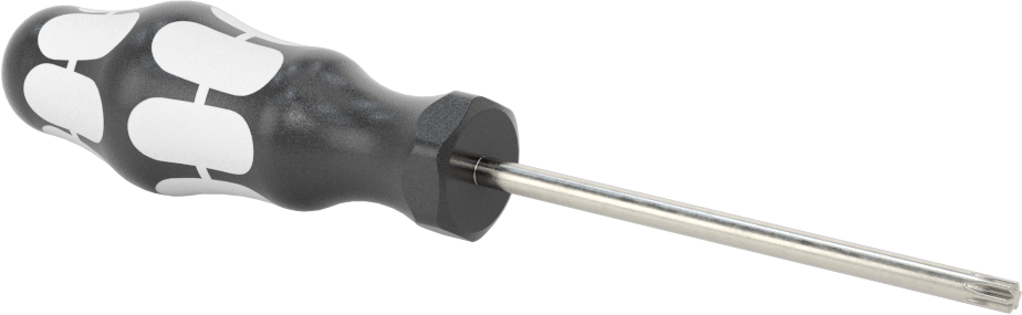 Paslanmaz Çelik Vidalar için Tornavida, T10 Torx Ucu