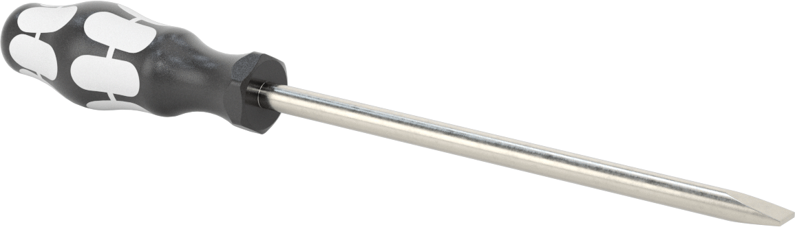 Paslanmaz Çelik Vidalar için Tornavida, 3/8" Yivli Tahrik