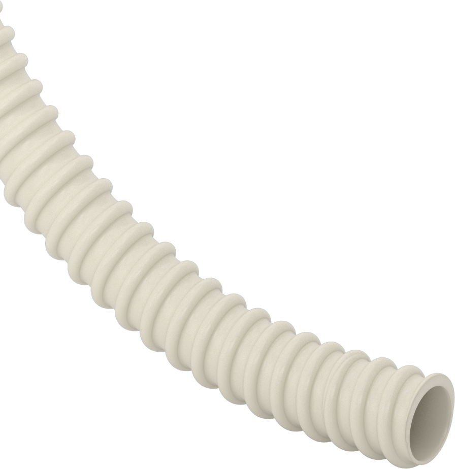 Sıvılar için Pürüzsüz Akışlı Kanal Hortumu, 1-1/2" ID, 1-13/16" OD
