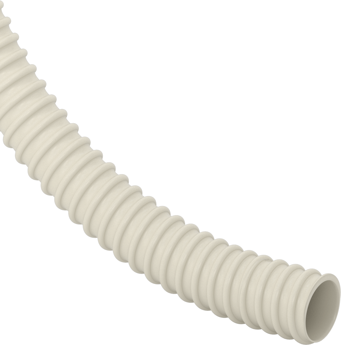 Sıvılar için Pürüzsüz Akışlı Kanal Hortumu, 4" ID, 4-9/16" OD