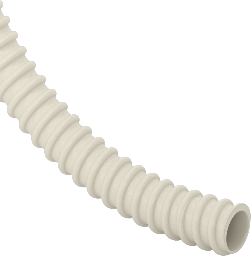 Sıvılar için Pürüzsüz Akışlı Kanal Hortumu, 1-1/4" ID, 1-1/2" OD