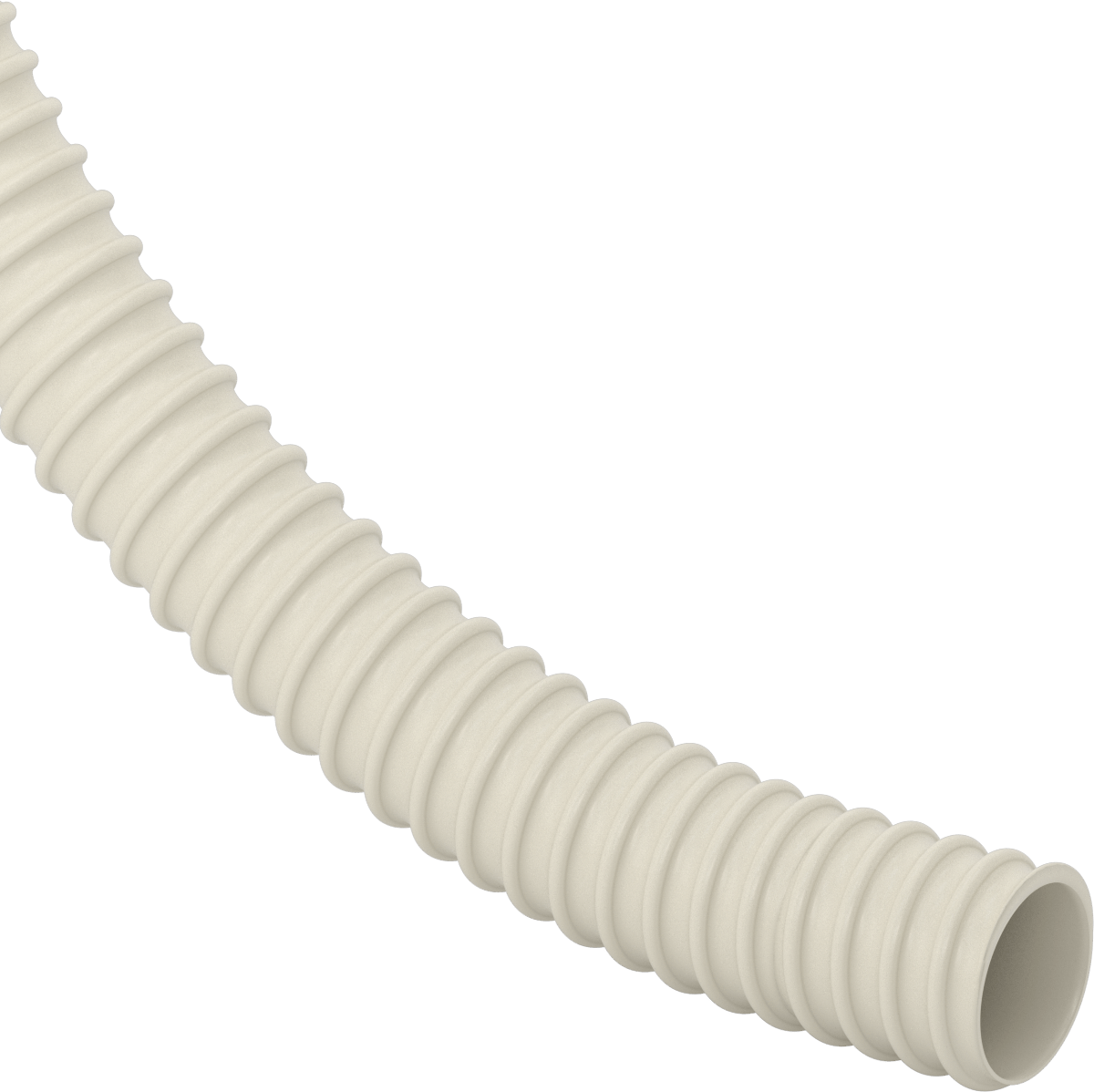 Sıvılar için Pürüzsüz Akışlı Kanal Hortumu, 6" ID, 6-5/8" OD, 30 Fit Uzunluk