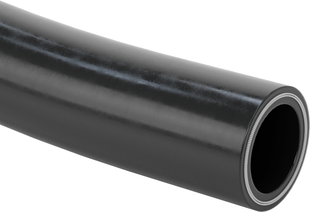 Düşük Basınçlı Hidrolik Hortum, Karışımlı Kauçuk Kaplamalı Buna-N Kauçuk, 5/8" ID, 7/8" OD