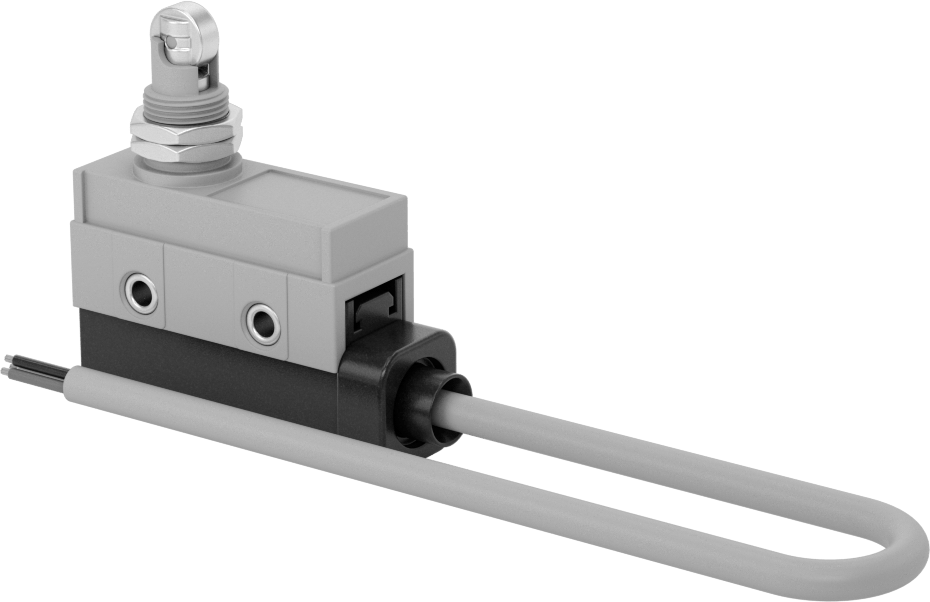 Kapalı Islak Ortam Anlık Anahtar, 9/16" Panel Kesiti için Makara Piston, 9' Tel Uçları