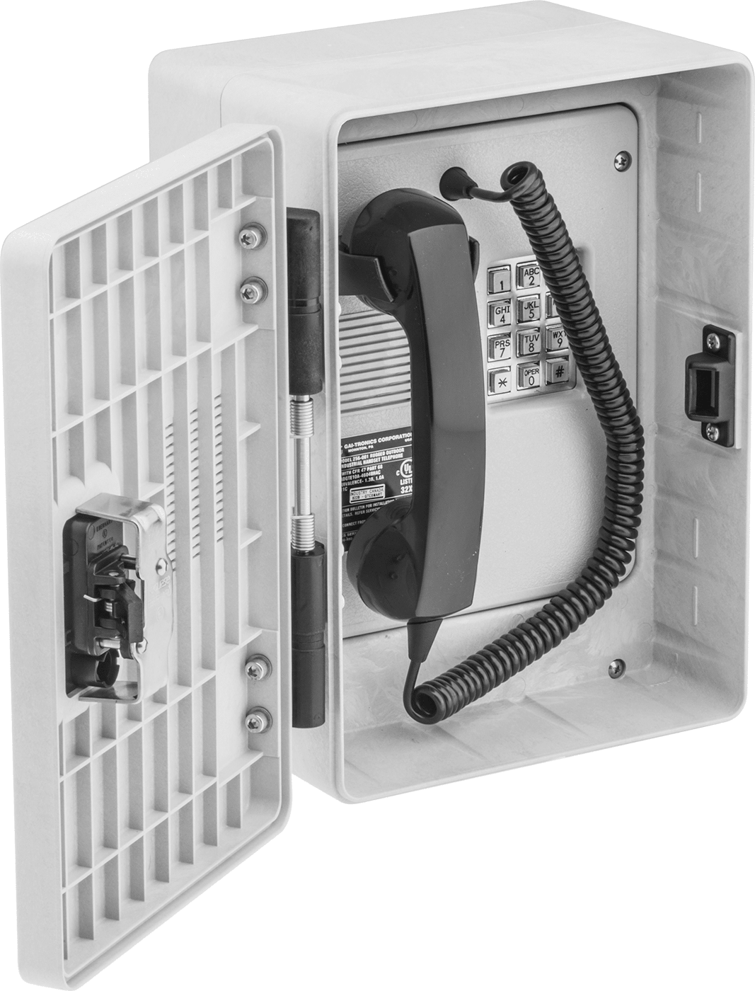With Retractable
Polyester Plastic Cord