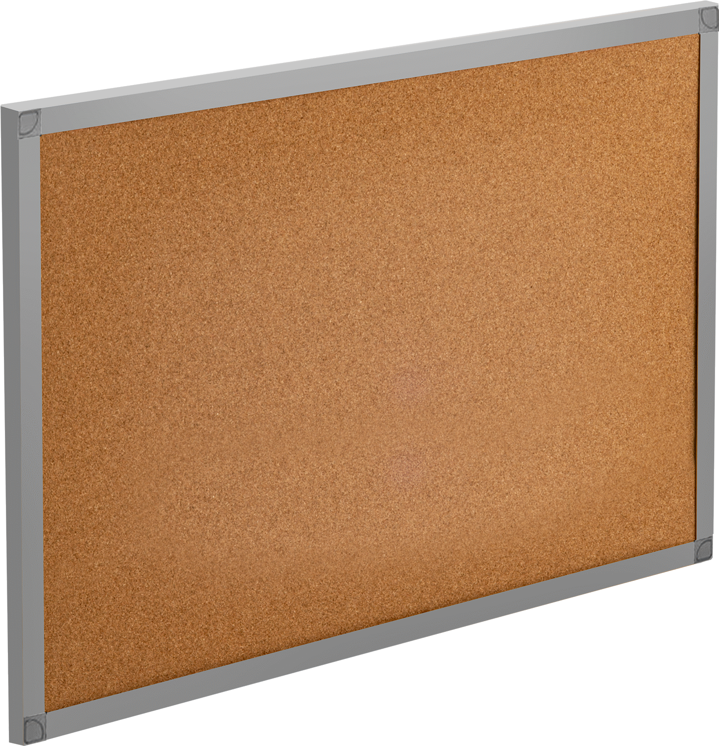 36“ Genişlik x 24” Yükseklik Alüminyum Çerçeveli Mantar İlan Tahtası