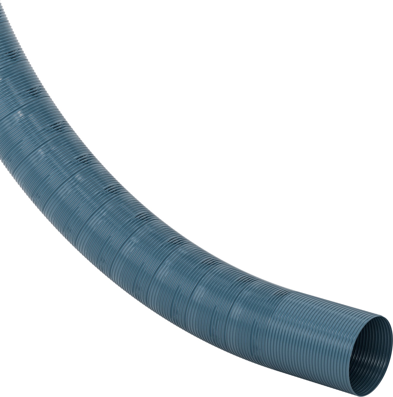 Mavi Blo-R-Vac Kanal Hortumu, Mavi PVC, 14" ID, 14-3/8" OD, 25 Fit Uzunluk