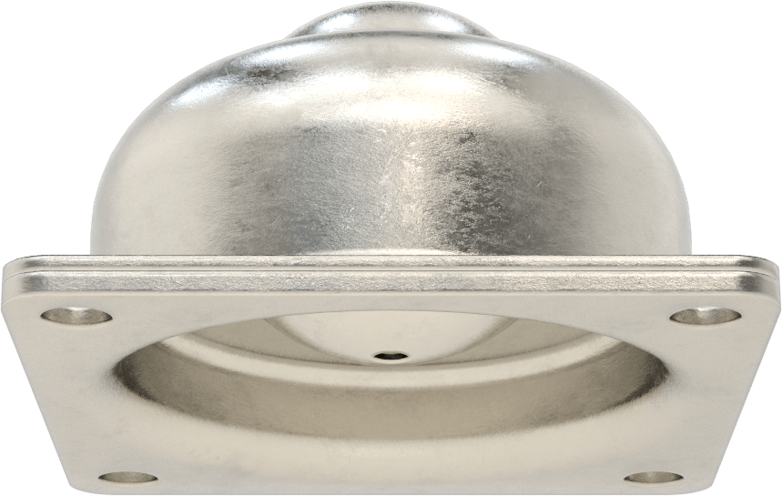 Flanş Montajlı Bilyalı Transfer, Paslanmaz Çelik, 1-1/2" Top, 250 lbs. Kapasite