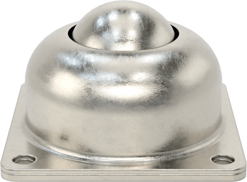 Flanş Montajlı Bilyalı Transfer, Paslanmaz Çelik, 1-1/2" Top, 250 lbs. Kapasite