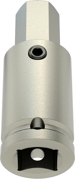 Sürekli Çalışma Altıgen Uçlu Soket, 1/2" Kare Tahrik, 14 mm Boyut