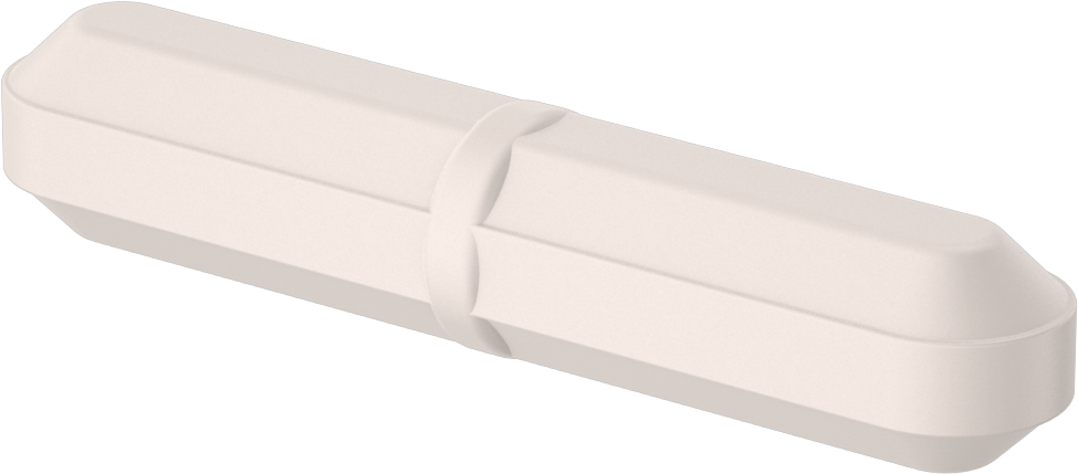 Manyetik Karıştırma Çubuğu, Sekizgen, 3/8" OD, 2" Uzunluk, Beyaz