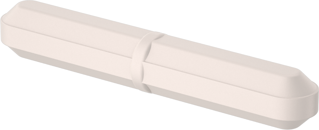 Manyetik Karıştırma Çubuğu, Sekizgen, 3/8" OD, 2-1/2" Uzunluk, Beyaz