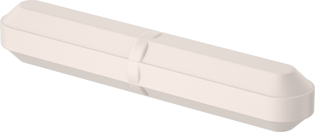Manyetik Karıştırma Çubuğu, Sekizgen, 1/2" OD, 3" Uzunluk, Beyaz
